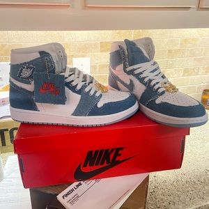 Womens Air Jordan 1 retro OG High ‘denim’